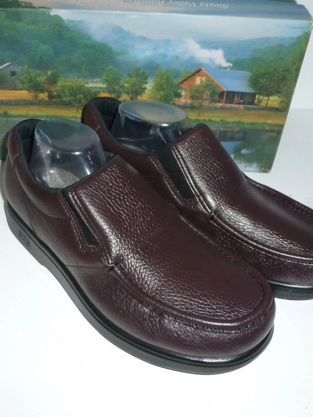 SAS Tripad Comfort Leather Slip-On Shoes - Men Size 11 1/2 M
